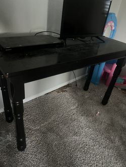 Black Accent Table