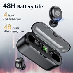 TWS Bluetooth 5.0 Wireless Earbuds Headphone Headset Noise Cancelling Waterproof