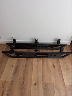 4DR RUNNING BOARDS SIDE STEPS BARS FOR JL