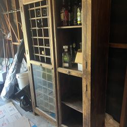 Wine Cabinet, Liquor Storage 