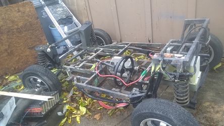 72 volt electric car frame motor controller everything except the body