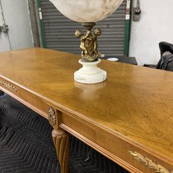 Antique French Bronze and Marble Centerpiece 