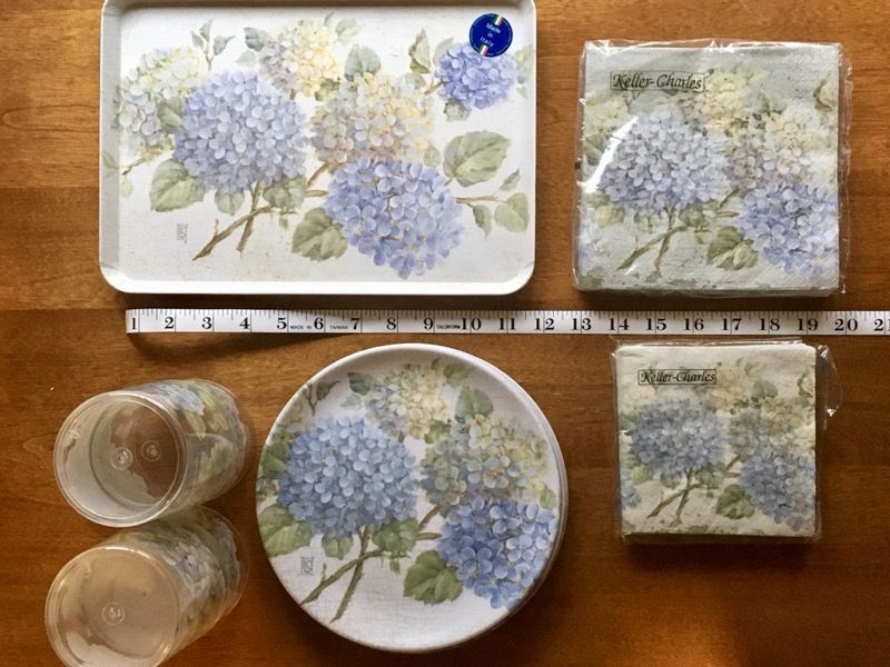Keller Charles Melamine Unbreakable Decorative Dish Set
