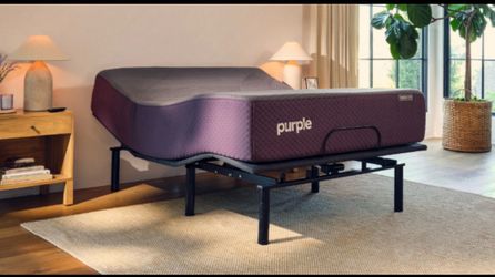 Purple 2 hybrid mattress with Purple adjustable Smart Base with remote - King size