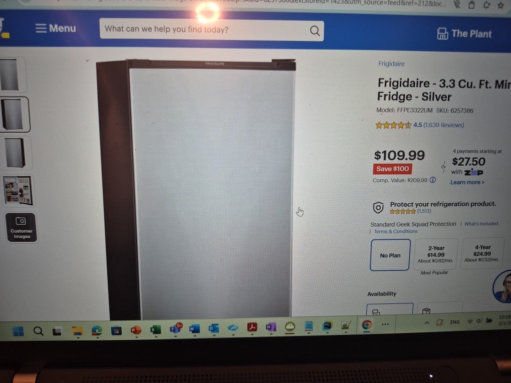 Frigidaire Mini Fridge