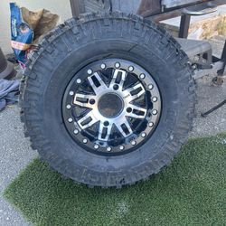 Tusk Teton Beadlock Rim And Tire(negotiable To Price)