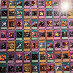 Uncut Sheet/Misprint Yu-Gi-oh ( Mint Condition) One Of A Kind !!