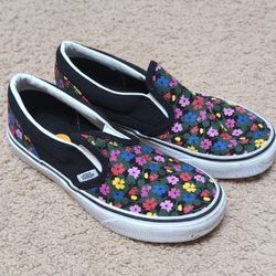 Little Girls Size 3 Vans