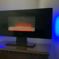 Portable Fireplace For Heater Or Ambiance 