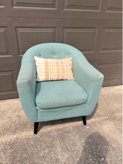 Light Teal Living Room Chair