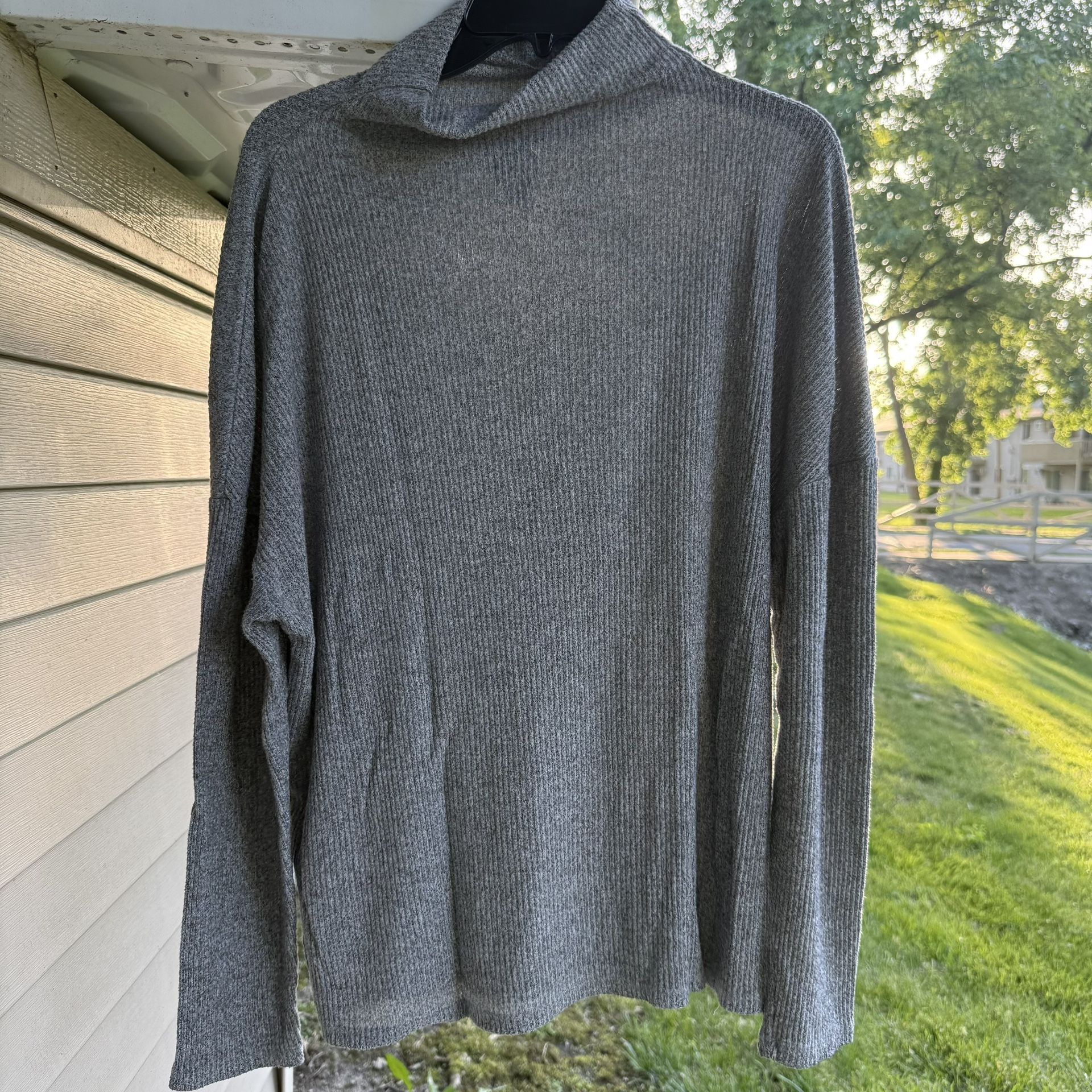 A New Day ribbed, long-sleeve turtleneck sweater XL