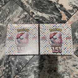 pokemon 151 booster box japanese 2x