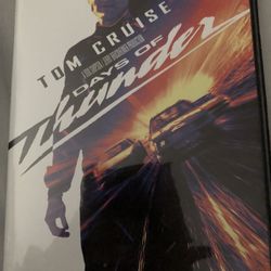 Days Of Thunder Tom Cruise DVD