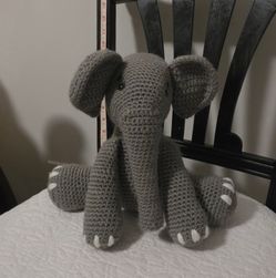 Crocheted Elephant Plush