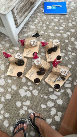 Cowboy Birthday Center Pieces