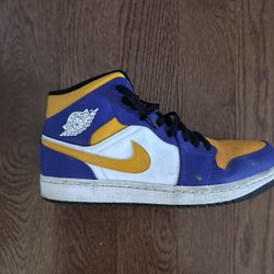 Jordan 1 Lakers