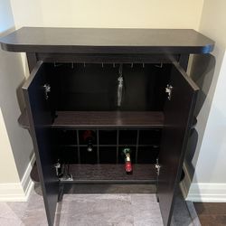 Liquor And Wine Bar Cabinet