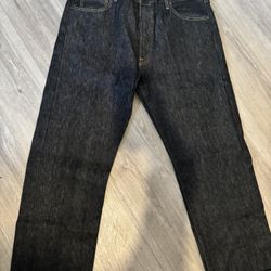 38x30 Charcoal Levi 501 Jeans $30