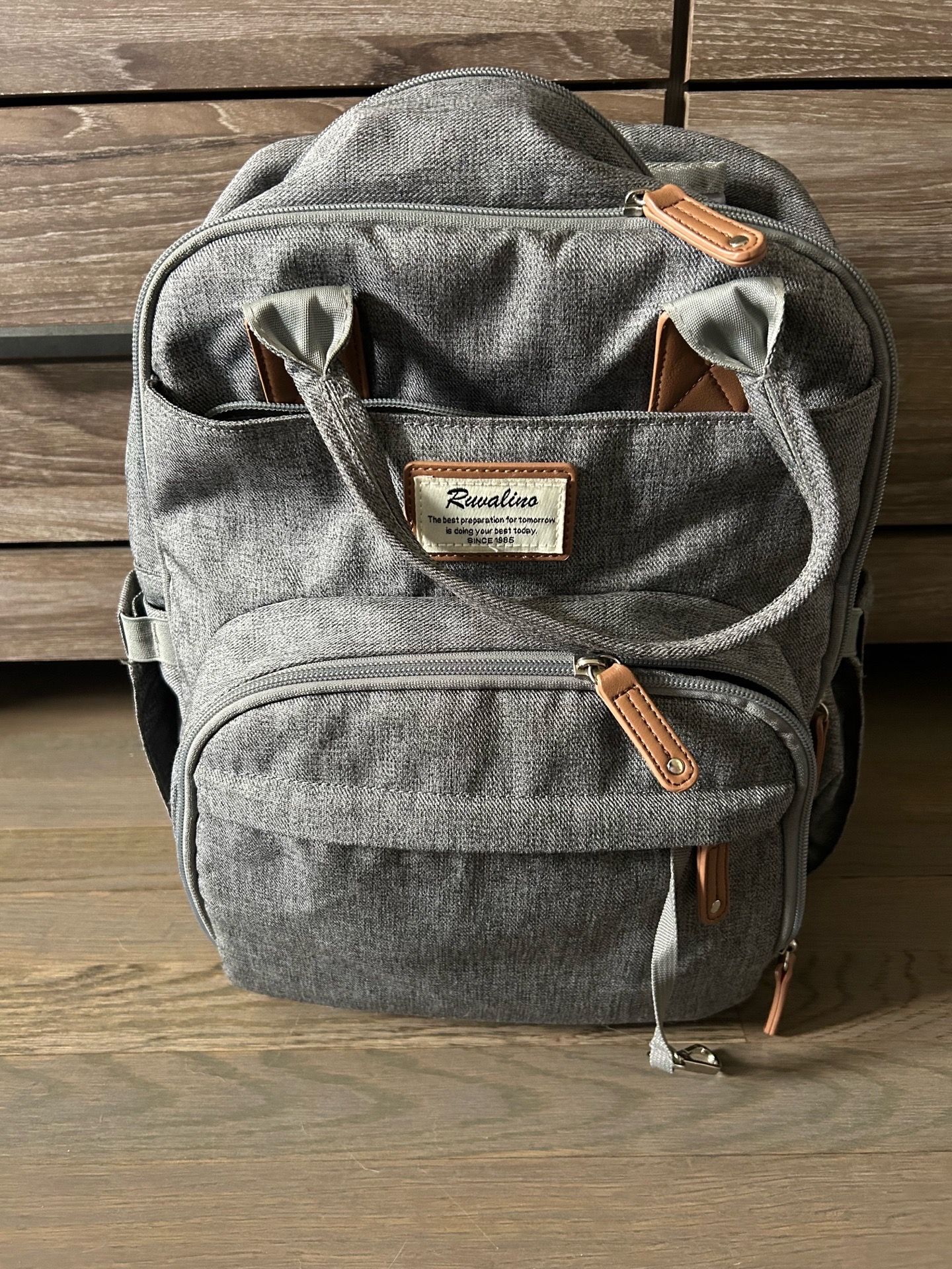 Diaper backpack