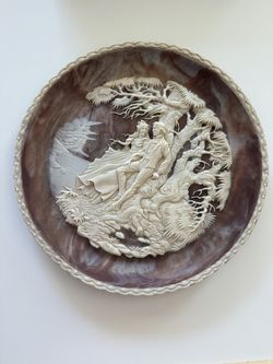 Romantic Poets Incolay Plate