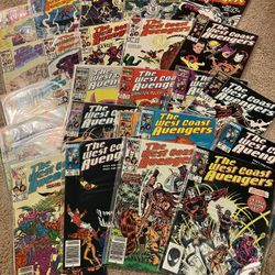 1985 West Coast Avengers Comic Books 