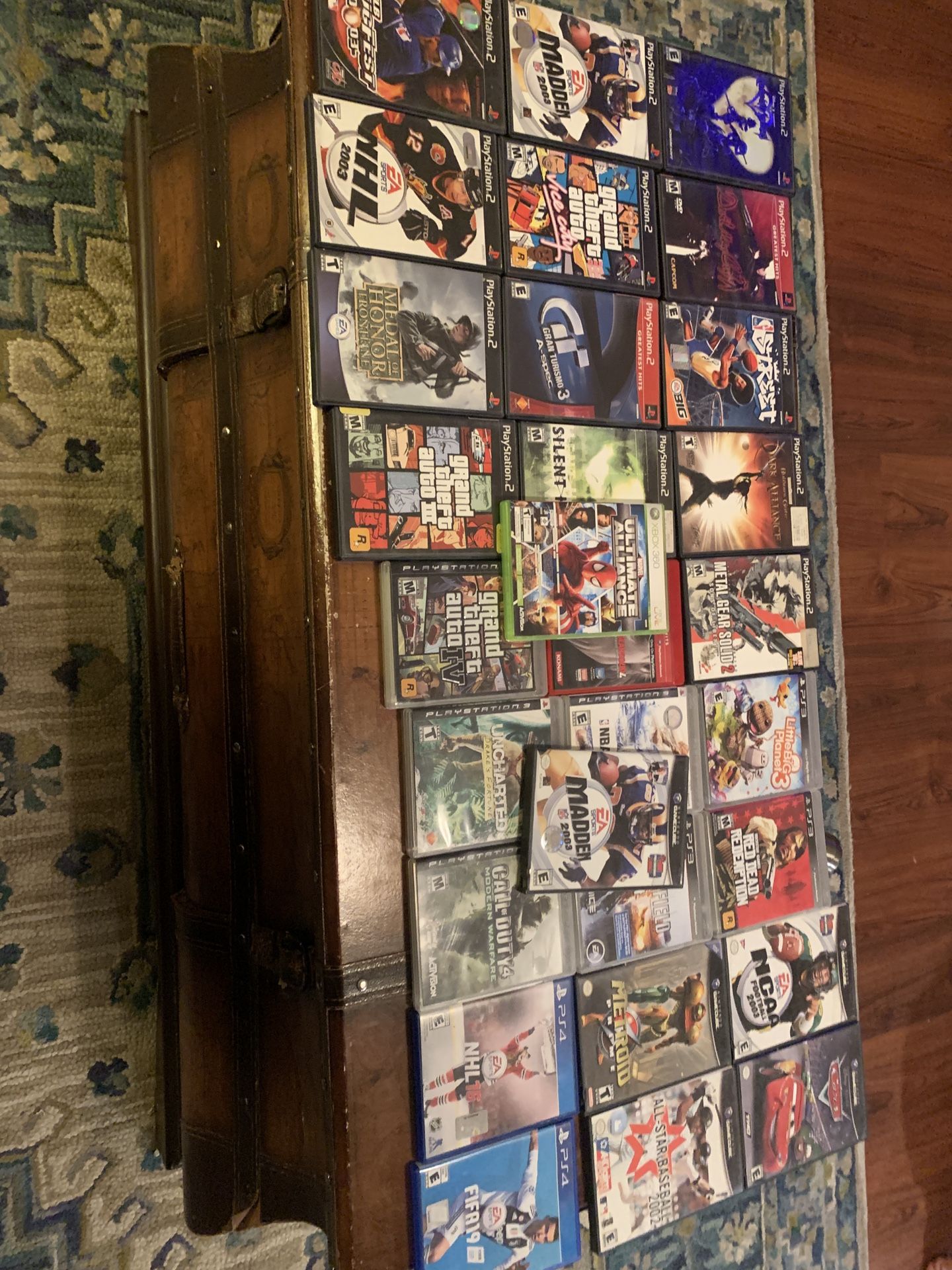 PS2 PS3 PS4 Nintendo Game Cube And Xbox 360 Games