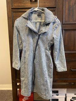 1980s Authentic Denim Dress