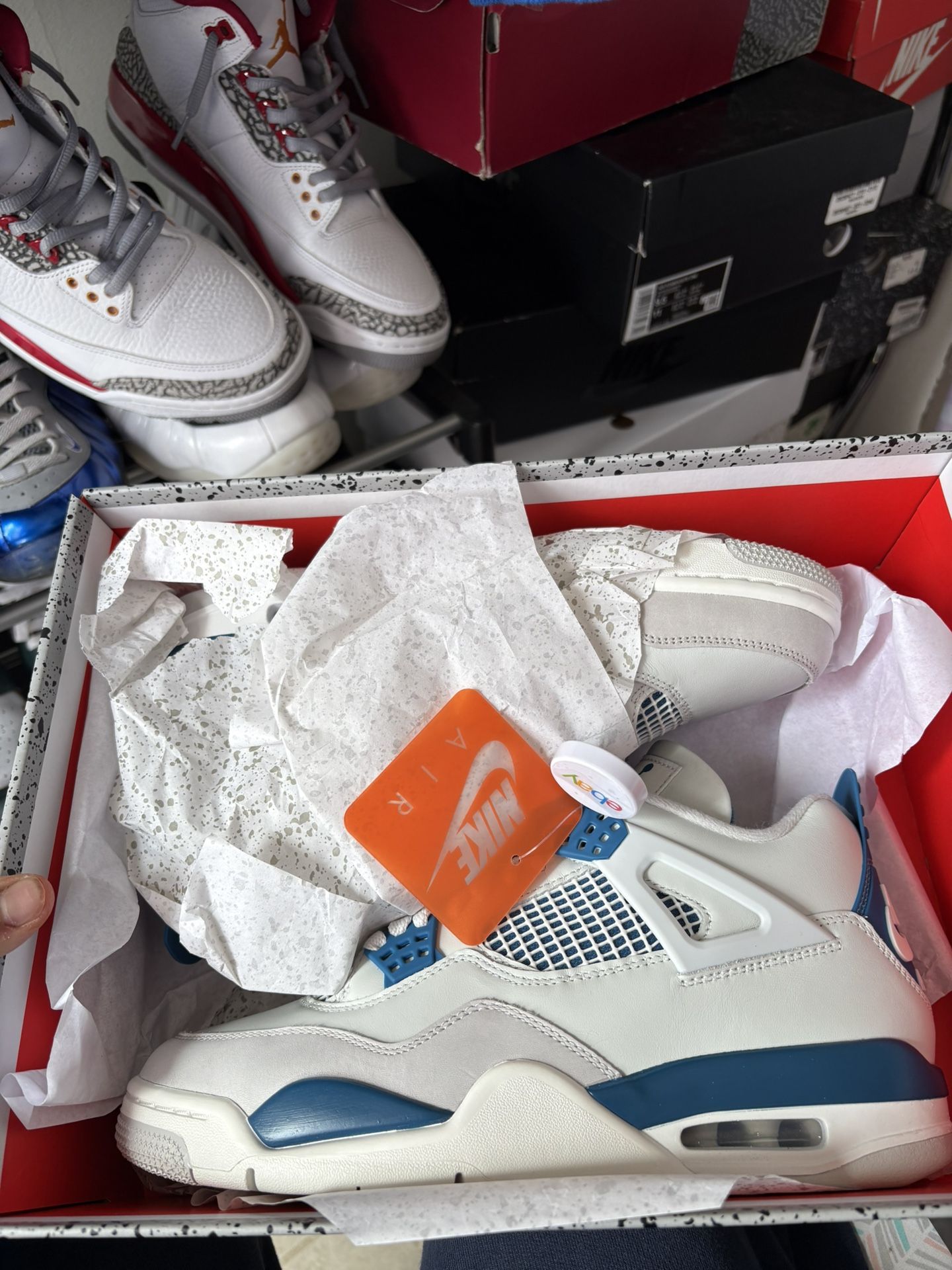 Jordan military Blue 9.5 M