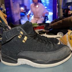 Nike Air Jordan 12 Reverse Taxi Size 8 Pre Owned 