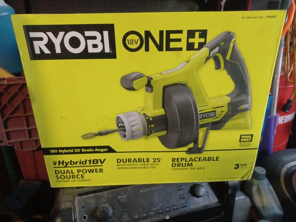 Ryobi Drain auger for Sale in Spring Valley, CA OfferUp