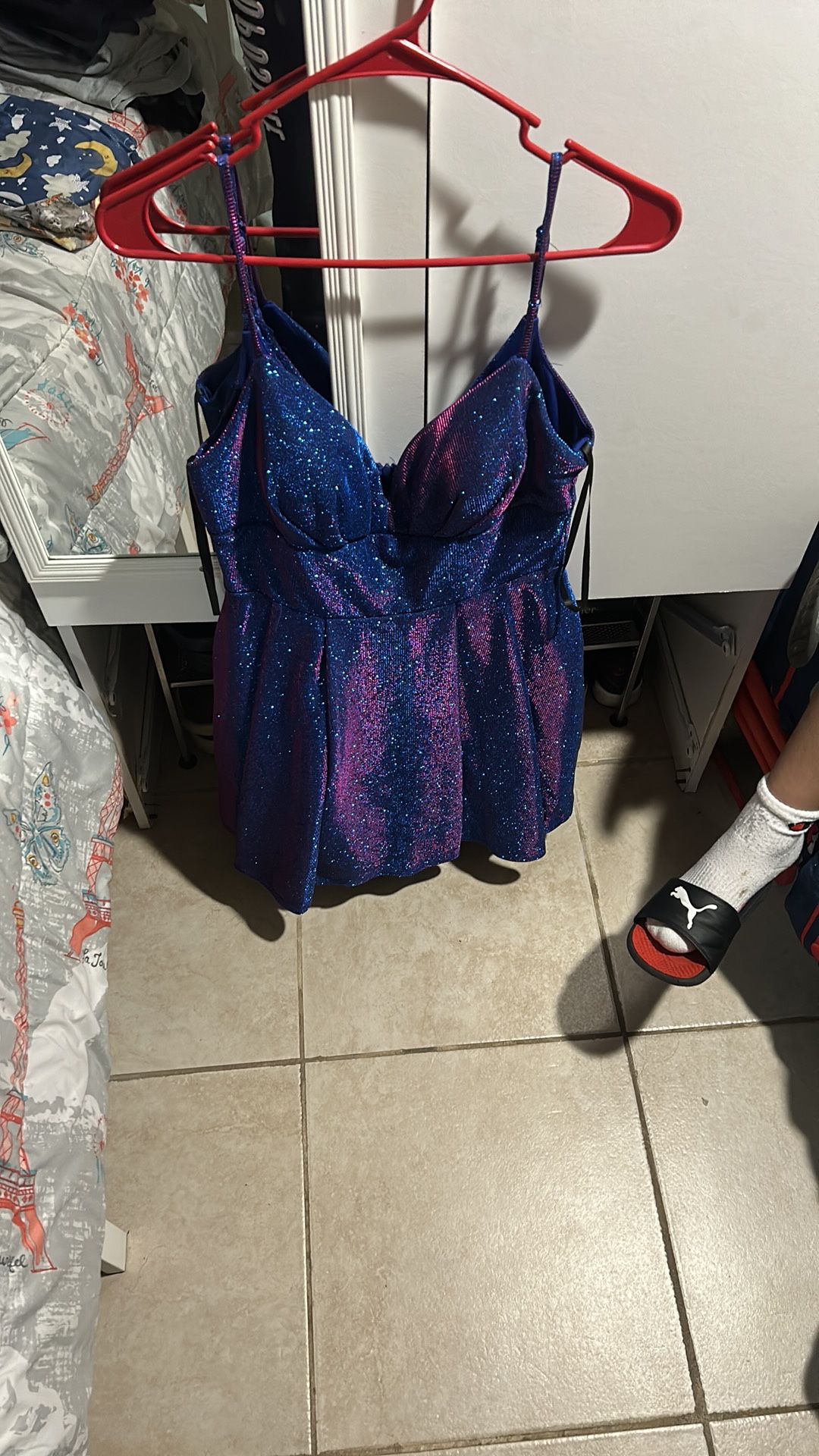 Sparkly Blue Dress