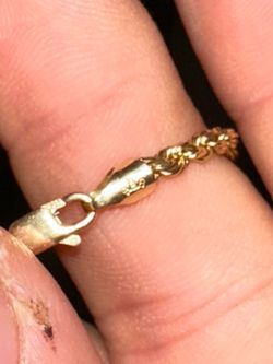 14k 3MM Rope Chain
