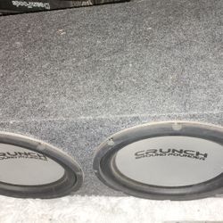 2 - 12" Subs In Box(Crunch)