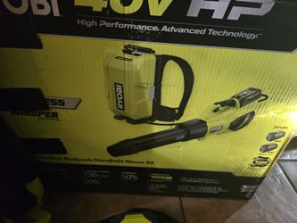 Ryobi Backpack Blower 