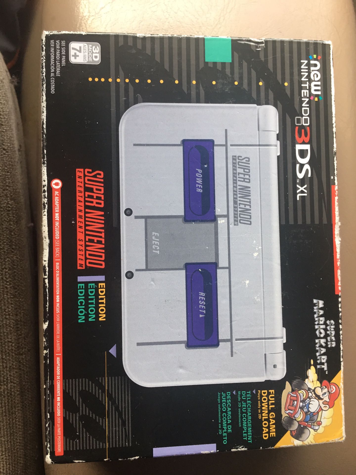 New Nintendo 3DS XL Console SNES Edition Brand New