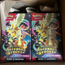 Pokemon Ascended Heroes Booster Bundle 