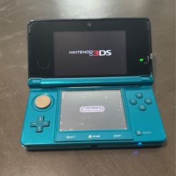 Nintendo 3ds Aqua Blue