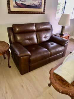 Abbyson Living Leather Recliner