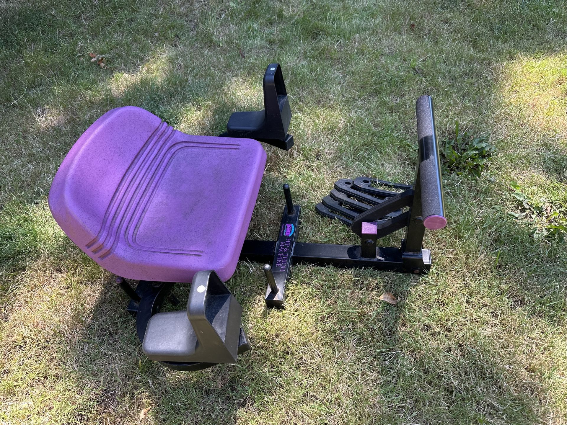 BODY BY JAKE Hip and Thigh Exercise Machine w/ 4 Resistance Bands