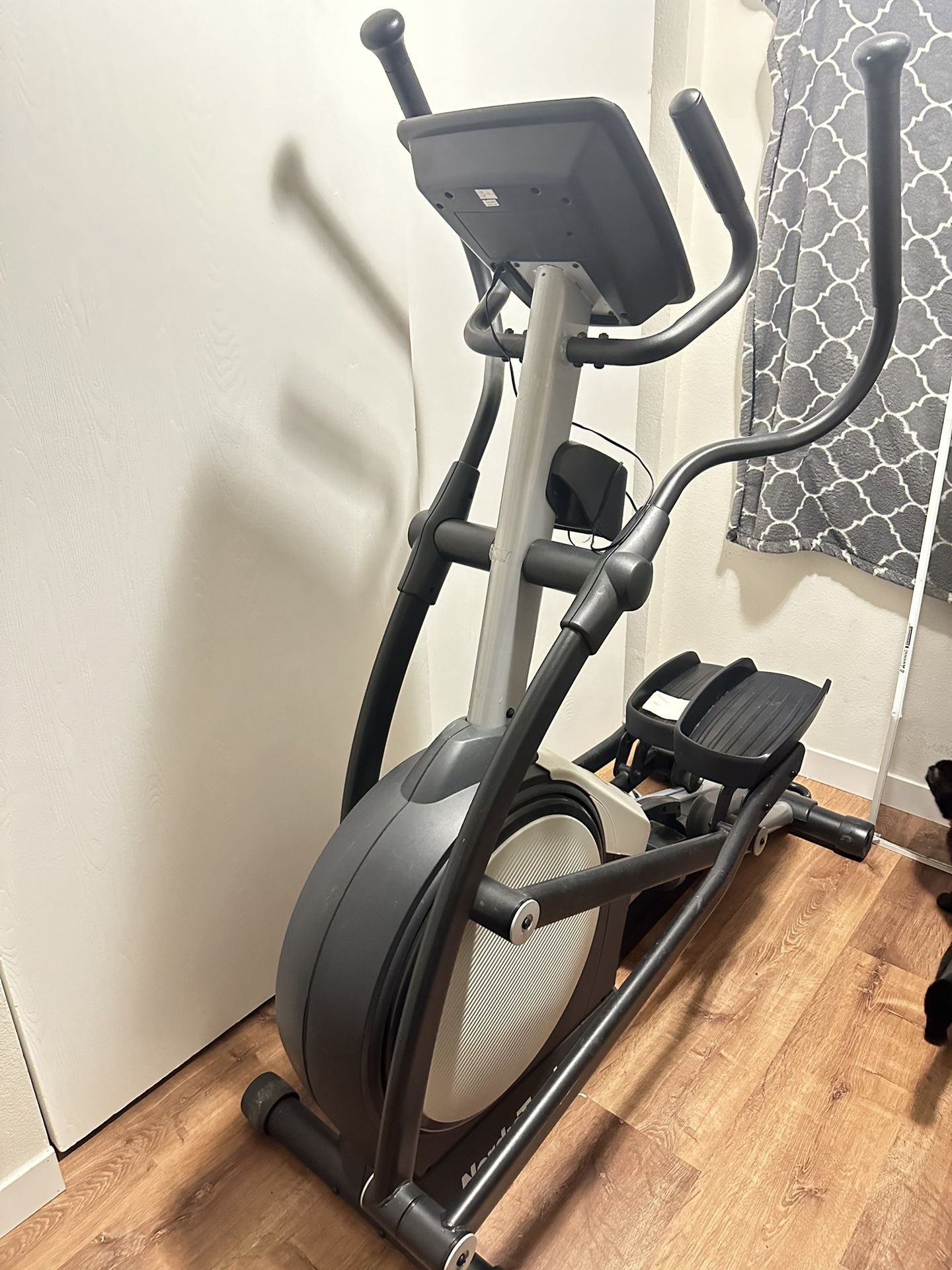 This NordicTrack elliptical bike for sale