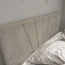 Queen Bed (mattress not included!)