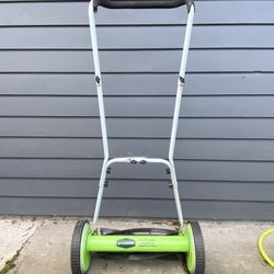Greenworks 16” Reel Mower