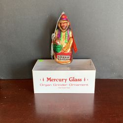 Organ Grinder Christmas ornament