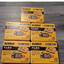 Dewalt Flexvt Batteries 9ah With Charger