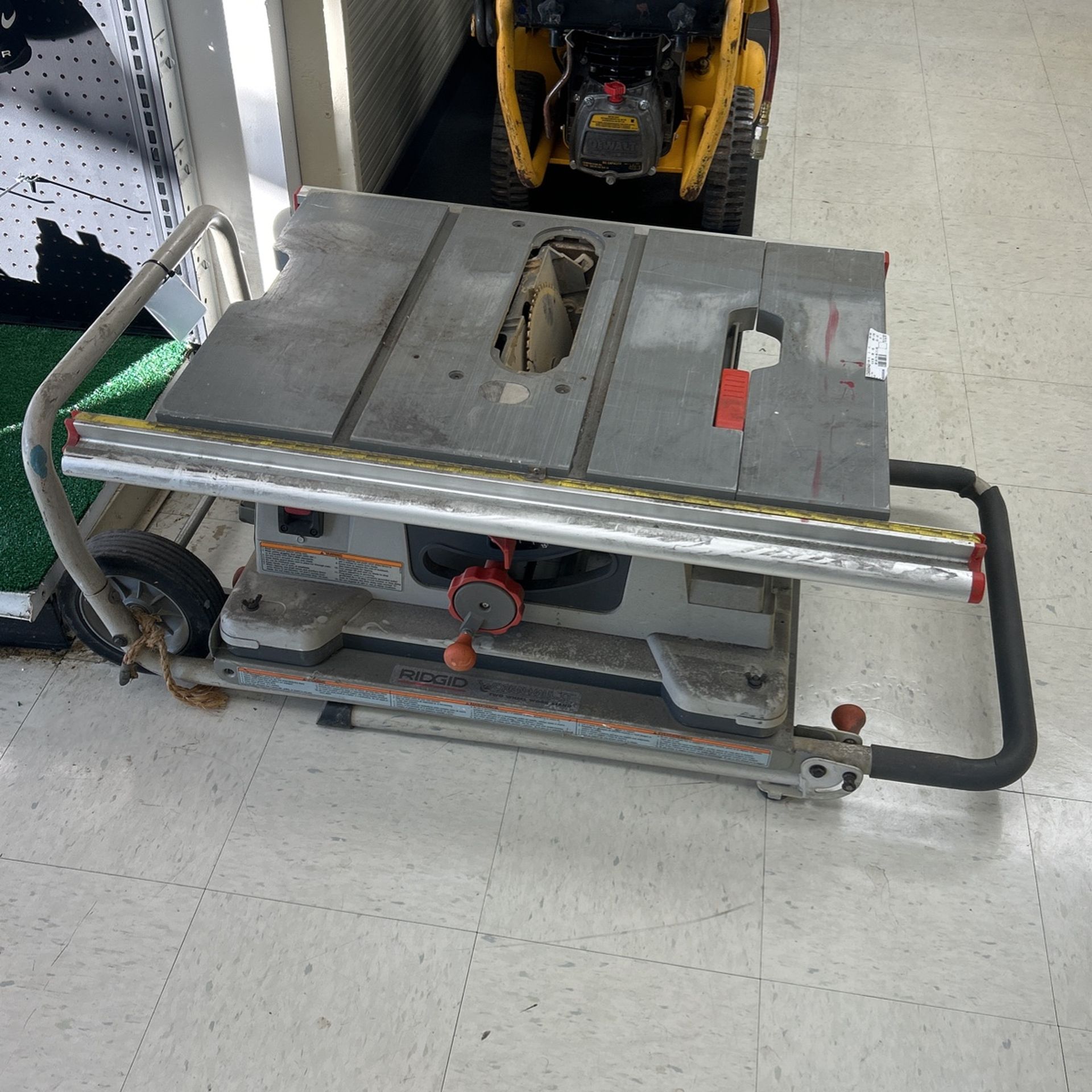 ridgid table saw