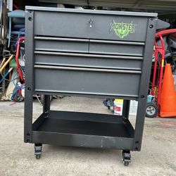 Monster 4 Drawer Tool Cart