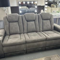 New Power Reclining Sofa Sets Available, Same Day Delivery 