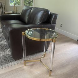 Uttermost Glass Accent Table