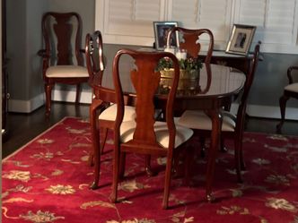 Table set, 6 chairs
