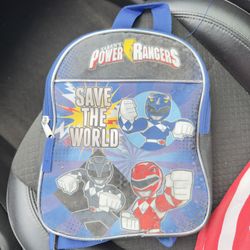 Kids Power Rangers Backpack For Sale!